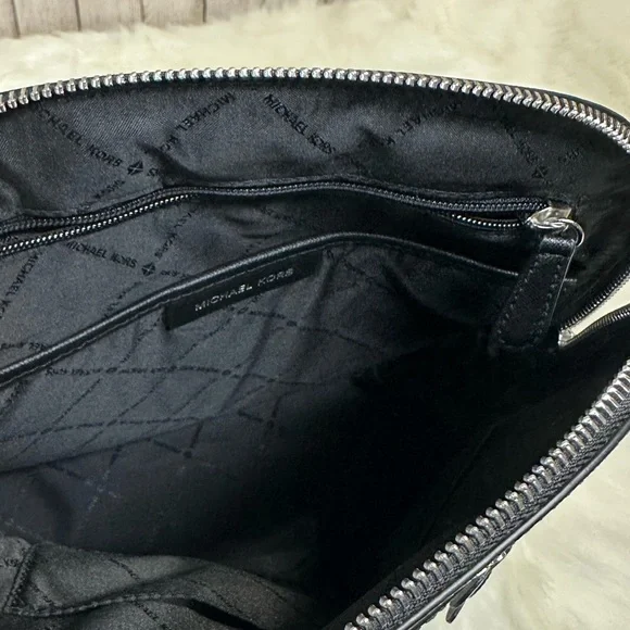 Michael Kors Emmy Floral Appliqué Leather Backpack Michael Kors Emmy Floral Appliqué Leather Backpack main image 3